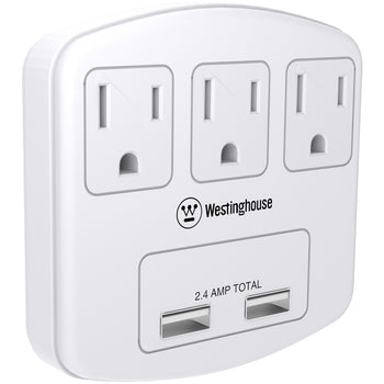 3-Outlet USB Adapter
