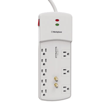 8 Outlet USB Workstation