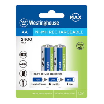 Ni-MH Rechargeable – NH-AA2400ARBP2-MAX