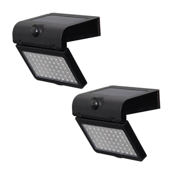 1000 Lumen Linkable Solar Motion-Activated LED Security Light - 2PK