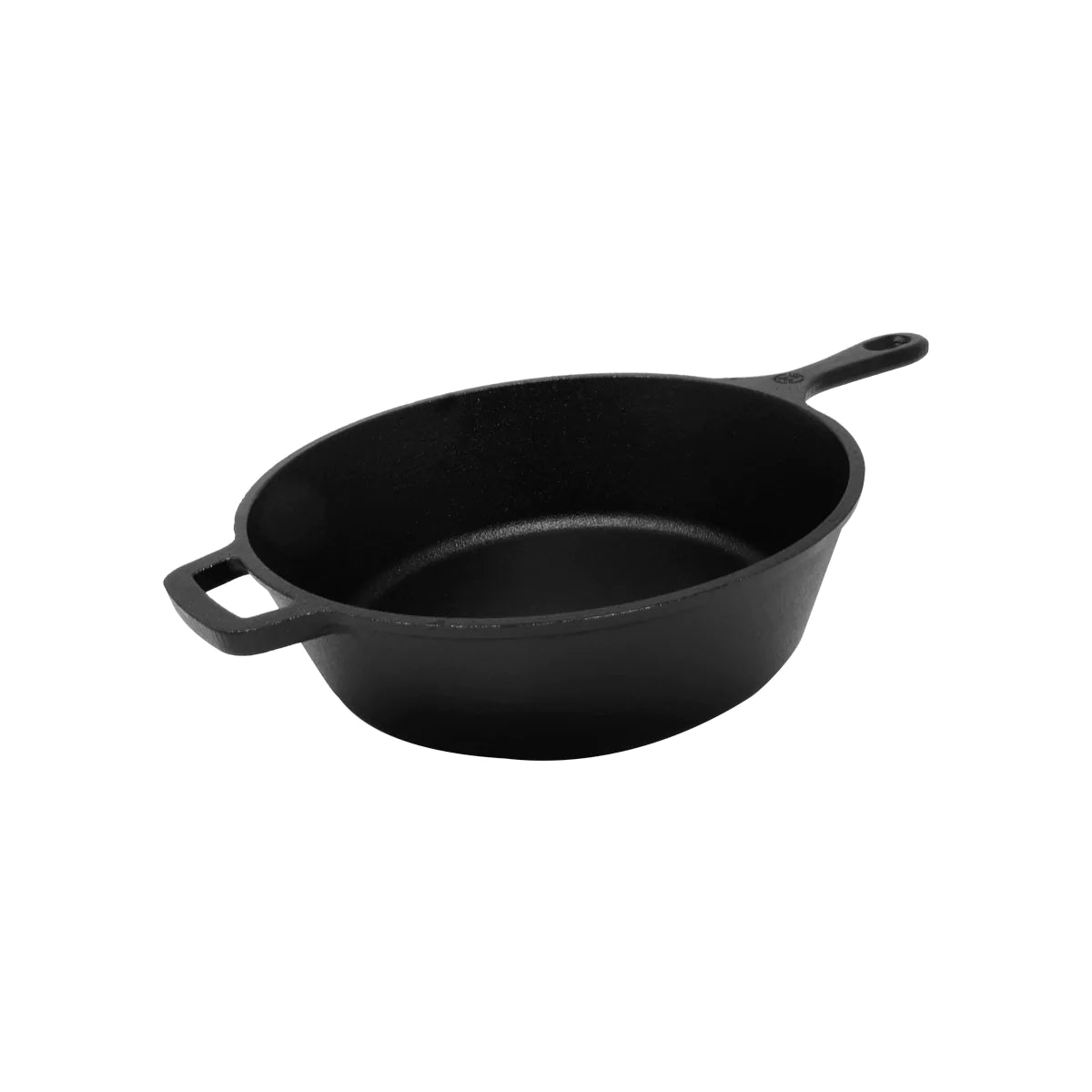 Westinghouse Cast Iron 3qt Dutch Oven with 10.2 Skillet Lid Long