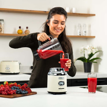 Retro Series Table Blender - White