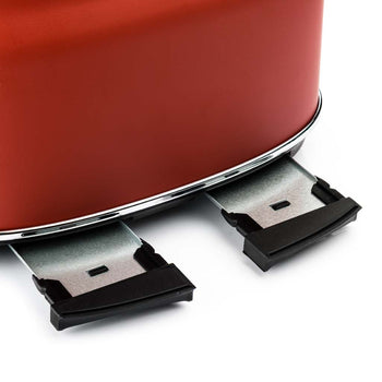 Retro Series 4 Slice Toaster - Red