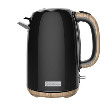 1.7L Wooden Series Electric Kettle - Black