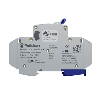 0.5A Single Pole Miniature Circuit Breaker