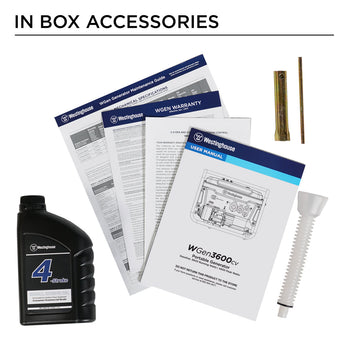 WGen3600cv Generator with CO Sensor