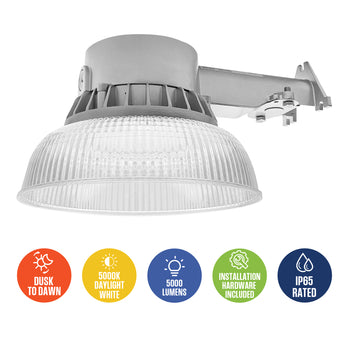 5000L Wired Barn Light, Set of 2