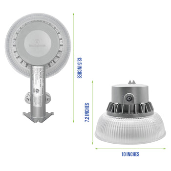 5000L Wired Barn Light, Set of 2