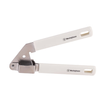 K - Stainless Steel Garlic Press (White)