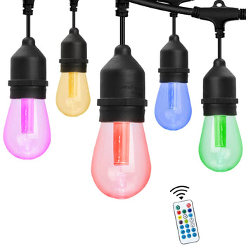 24 Bulb Color Changing String Light 48 Ft