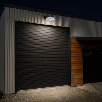 4000-Lumen Solar LED Barn Light with Motion Sensor