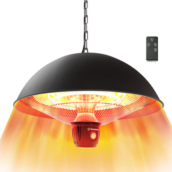 Outdoor Ceiling Patio Heater, Black