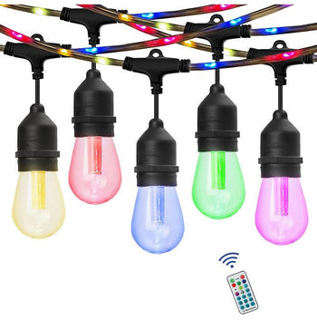 Color Change LED String Light Set with Remote Control