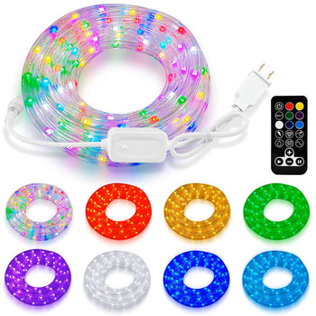 LED Rope Lights Color Changing, 2-Pack