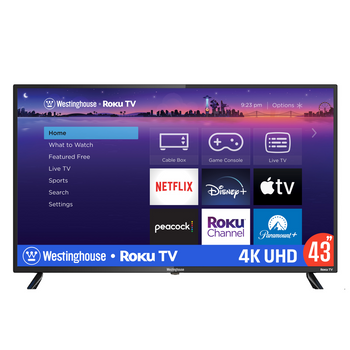 43″ 4K Ultra HD Smart Roku TV with HDR
