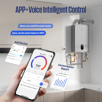 Apolo Performance Tankless Indoor Natural Gas Water Heater 180,000 BTU