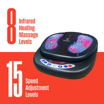 Infrared foot Massager - With Wireless Remote Control