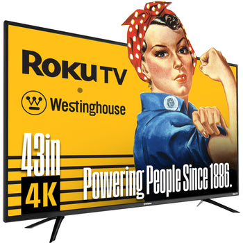43″ 4K Ultra HD Smart Roku TV with HDR