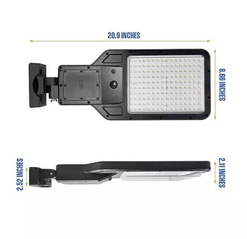 4000 Lumen Solar Powered Area Light