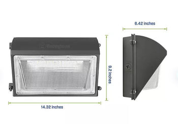 8000 Lumen LED Wall Pack Light