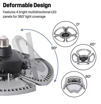 8000 Lumen LED Garage Light