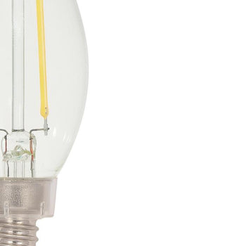 3.3 Watt (40 Watt Equivalent) CA11 Dimmable Filament LED Light Bulb