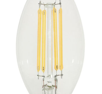 4.5 Watt (60 Watt Equivalent) CA11 Dimmable Filament LED Light Bulb