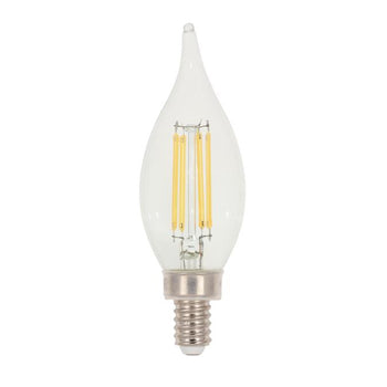 4.5 Watt (60 Watt Equivalent) CA11 Dimmable Filament LED Light Bulb