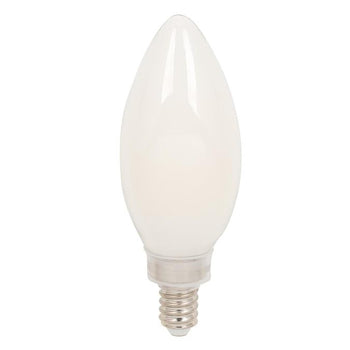 4.5W B11 Filament LED Dimmable Soft White 3000K E12 (Candelabra) Base, 120 Volt, Box