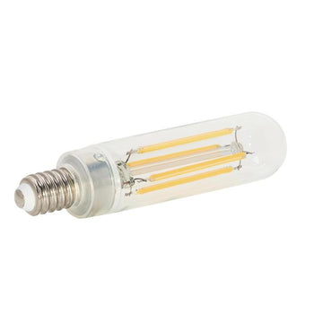 5W T6 Filament LED Dimmable Clear 2700K E12 (Candelabra) Base