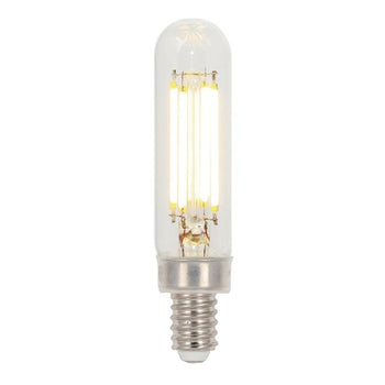 5W T6 Filament LED Dimmable Clear 2700K E12 (Candelabra) Base