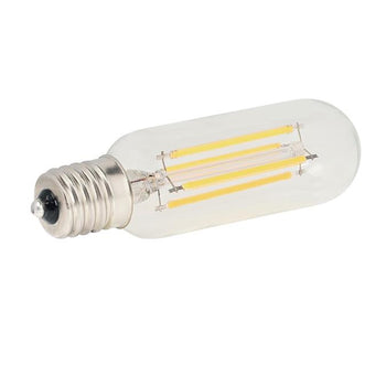 5W T8 Filament LED Dimmable Clear 2700K E17 (Intermediate) Base