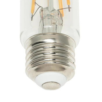 6.5W T10 Filament LED Dimmable Clear 2700K E26 (Medium) Base