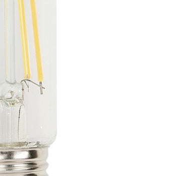 6.5W T10 Filament LED Dimmable Clear 2700K E26 (Medium) Base