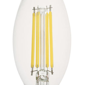 5.5 Watt (100 Watt Equivalent) B11 Dimmable Filament LED Light Bulb