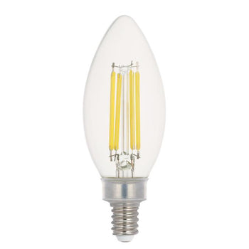 5.5 Watt (100 Watt Equivalent) B11 Dimmable Filament LED Light Bulb