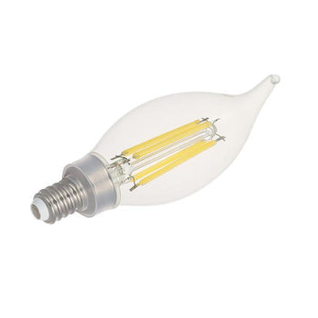 5.5 Watt (100 Watt Equivalent) CA11 Dimmable Filament LED Light Bulb