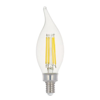 5.5 Watt (100 Watt Equivalent) CA11 Dimmable Filament LED Light Bulb