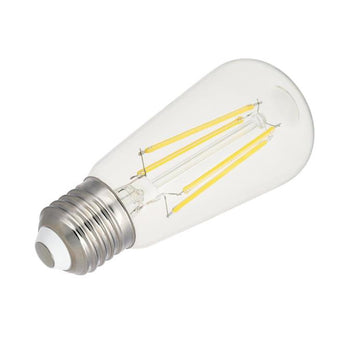 8 Watt (100 Watt Equivalent) ST15 Dimmable Filament LED Light Bulb