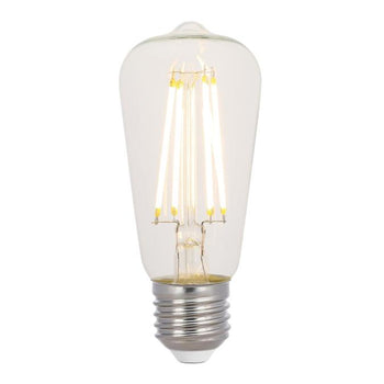 8 Watt (100 Watt Equivalent) ST15 Dimmable Filament LED Light Bulb