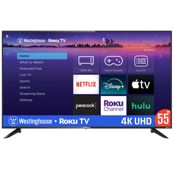 55″ 4K Ultra HD Smart Roku TV with HDR