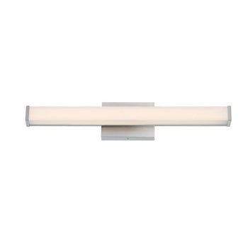 15W Dermot 1 Light LED Wall Fixture, Brushed Nickel Finish