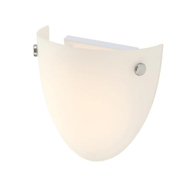 9W Lehigh 1 Light LED Wall Fixture, Brushed Nickel Finish