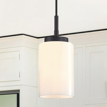 Shamus Mini Pendant, Black Finish