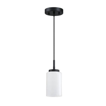 Shamus Mini Pendant, Black Finish