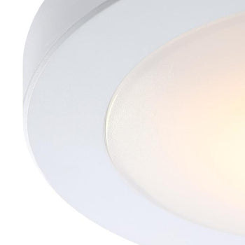 6 inch, 8 Watt Dimmable LED Indoor/Outdoor Flush Mount Ceiling Fixture