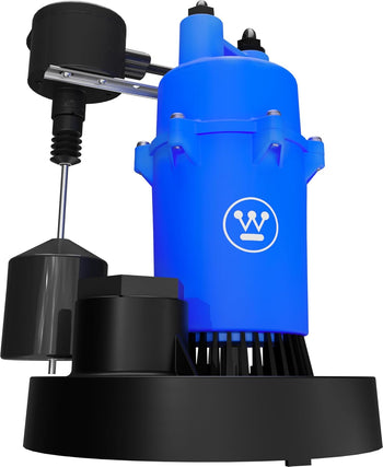 1/3 HP Submersible Sump Pump with Vertical Float Switch