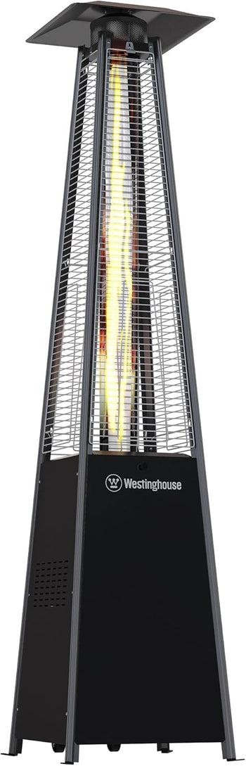 Outdoor Propane Patio Heater with Wheels,  48,000 BTU