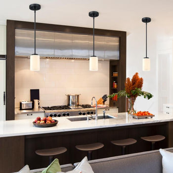 Shamus Matte Black Indoor Mini Pendant