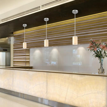 Shamus Brushed Nickel Indoor Mini Pendant